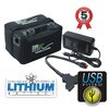 Powerhouse Lithium Battery & Charger EXTENDED LIFE 36 LiFePO4 Lithium Battery inc USB